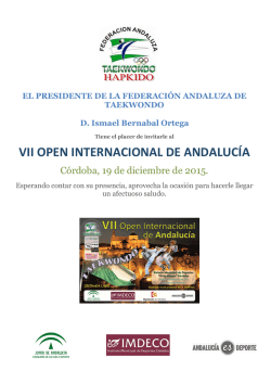 VII OPEN INTERNACIONAL DE ANDALUCÍA