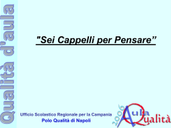 I-SEI-CAPPELLI - Polo Qualità di Napoli