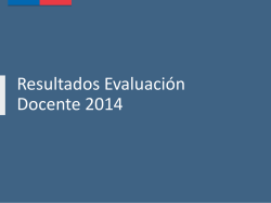 Evaluación Docente 2014
