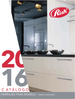 Catalogo RISH 2016