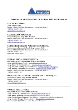 Fiscalía Regional 4