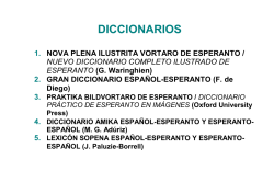 diccionarios - Federación Española de Esperanto