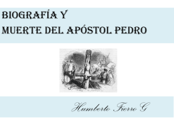 518biografia y muerte del apostol Pedro