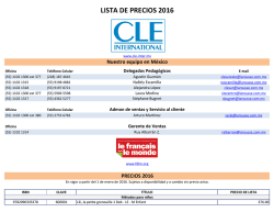lista de precios CLE 2016 por coleccion.xlsx
