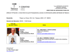 Foto del - Transparencia Tabasco