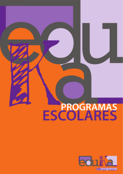 PROGRAMAS - Proyecto Eduka