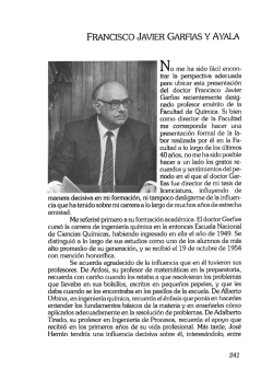 FRANCISCO JAVIER GARFIAS Y AYALA