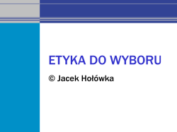 Współczesne koncepcje filozofii i etyki ()