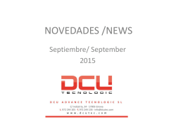 Catálogo Novedades 2015