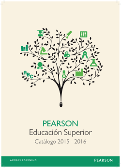 PEARSON Educación Superior