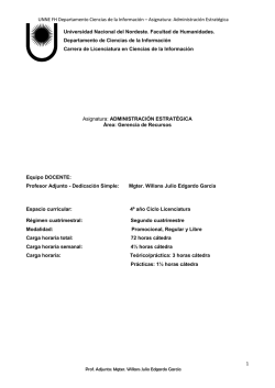 Administración Estratégica-2015