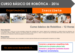 Curso básico de Robótica - NEOEDUCA Educación y tecnología
