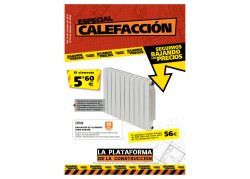 CALEFACCIÓN - La Plataforma de la Construcción