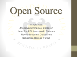 El Open Source en las organizaciones