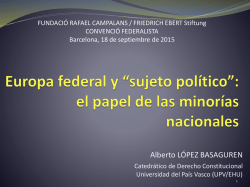 Presentaci&oacute;n de Alberto L&oacute;pez Basaguren