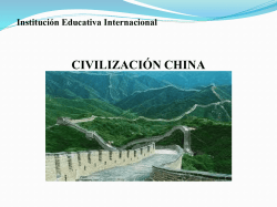 Institución Educativa Internacional CIVILIZACIÓN CHINA I