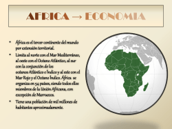 AFRICA → ECONOMIA