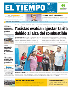 Taxistas eval&uacute;an ajustar tarifa debido al alza del