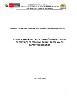 Documento - DREC Dirección Regional de Educación del Callao