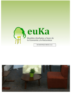 catálogo - euKa muebles