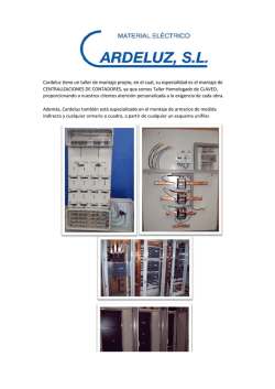 ardeluz sl - Cardeluz, material eléctrico