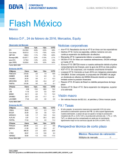 Flash México - BBVA Bancomer