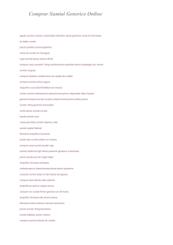 Comprar Sumial Generico Online