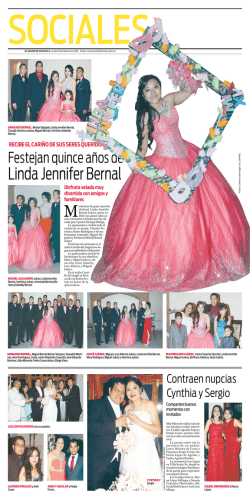 Linda Jennifer Bernal - El Diario de Coahuila