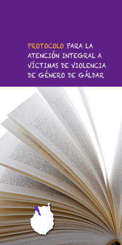 Protocolo para la atención integral a víctimas de violencia de género