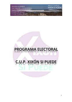 programa electoral c.u.p. xixón sí puede