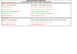 Descargar listado del turno tarde