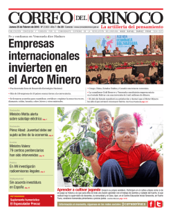 s - Correo del Orinoco