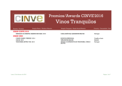 Vinos Tranquilos