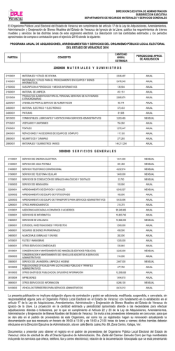 El Organismo Público Local Electoral del Estado de Veracruz en