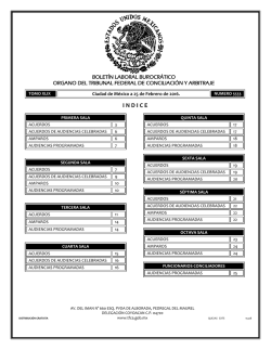 25 - Tribunal Federal de Conciliación y Arbitraje