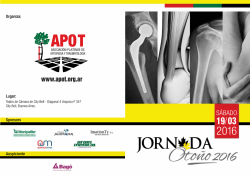apot folleto A4 2016 - APOT Asociación Platense de Ortopedia y