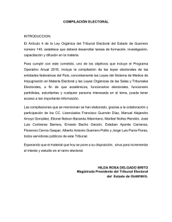 Introducción - Tribunal Electoral del Estado de Guerrero