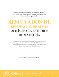 resultados de - Universidad Autónoma de la Ciudad de México