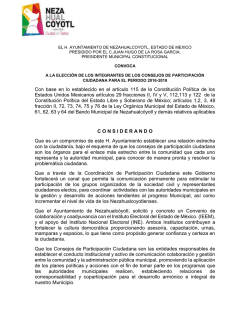Con base en lo establecido en el artículo 115 de la