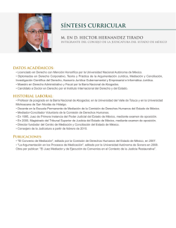 Hector Hernandez - Poder Judicial del Estado de México