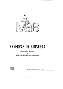 Reservas de biosfera