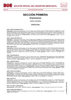 boletín oficial del registro mercantil