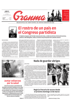 El rostro de un país en el Congreso partidista