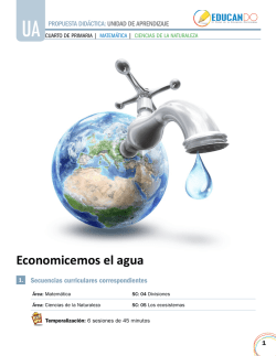 Economicemos el agua