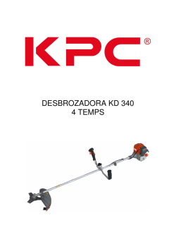 DESBROZADORA KD 340 4 TEMPS