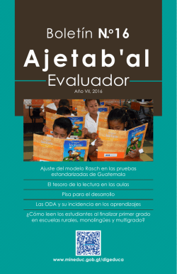 Ajetab`al - Ministerio de Educación