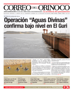 s - Correo del Orinoco