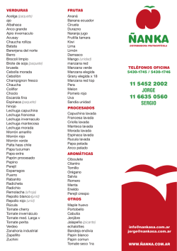 descargar - &Ntilde;ANKA SA - Distribuidora frutihort&iacute;cola