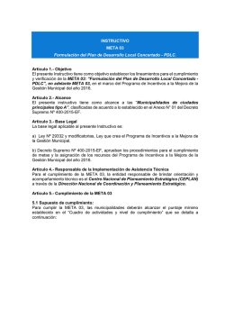 Instructivo - Ministerio de Economía y Finanzas