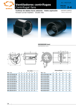 Ficha Técnica Modelo Doble 133-180